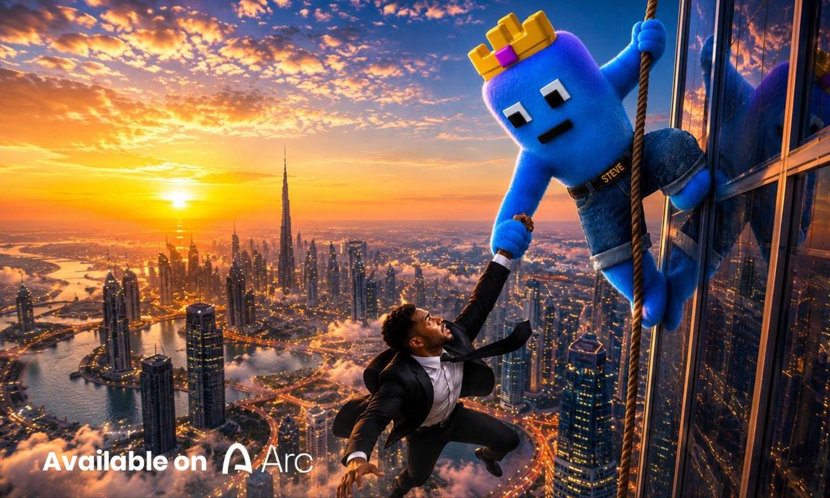 SteveArcOG's tweet photo. Steve was given a wallet.

Then he was given a mission.

Now the community gave him a ticker.

$STEVE

Born from the experiment.
Built by the community.
Coming home to Arc.

Unofficial. Unaffiliated. Just Steve.

0xa23632d6a32174ff4ee8e76aacf9f244e10cfd73 https://t.co/r2qcvgE69P
