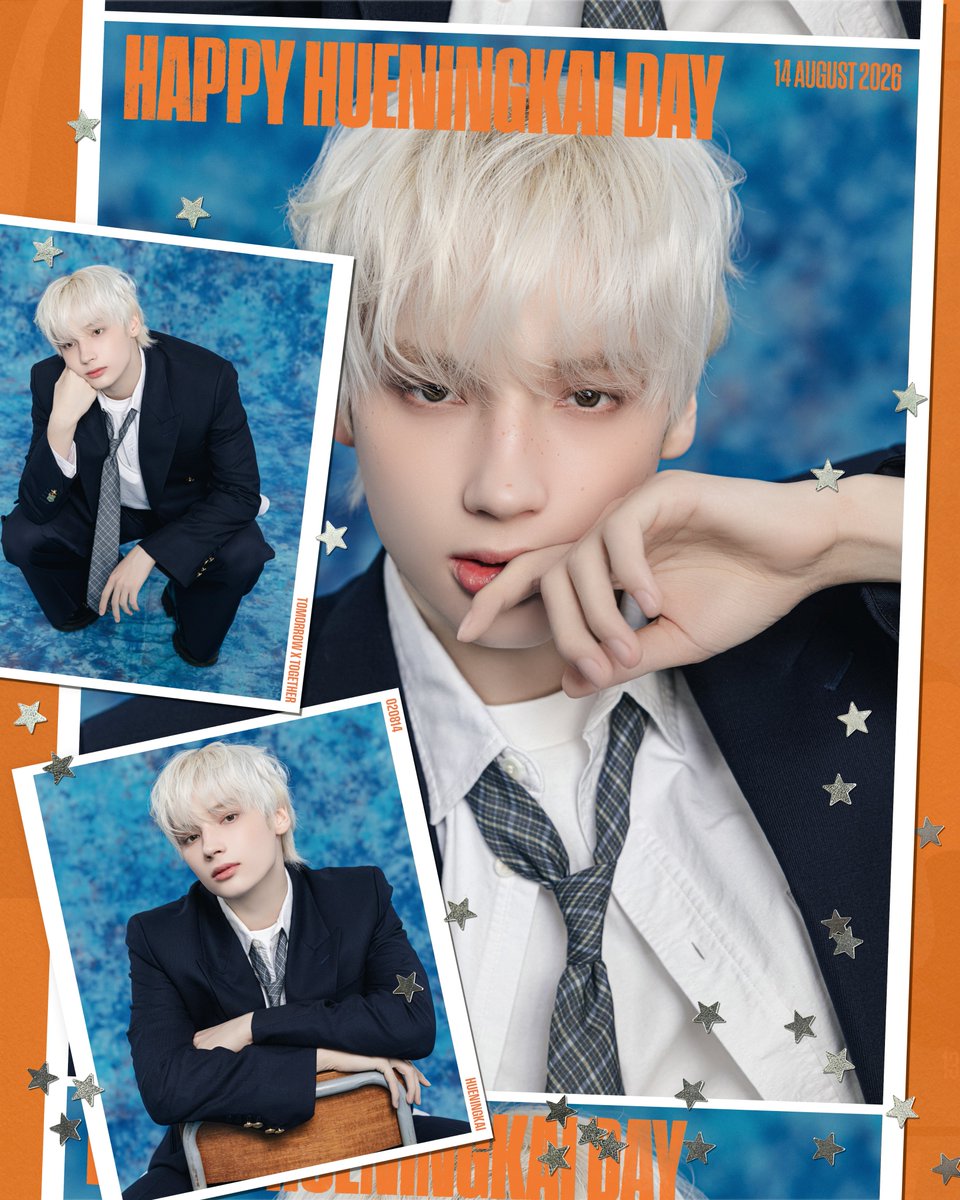 TXT_bighit's tweet photo. [#휴닝생일_txt]
HAPPY HUENINGKAI DAY 🎂

#투모로우바이투게더 #TOMORROW_X_TOGETHER #TXT
#휴닝카이 #HUENINGKAI https://t.co/0Sfox1FAQf