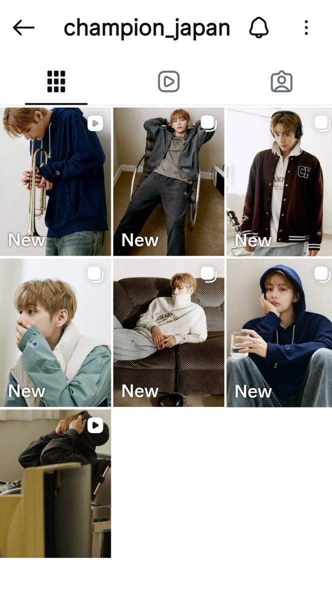 Tae_Singapore's tweet photo. CHAMPION JAPAN IS MAKING IT LOUD AND CLEAR: THIS IS V’S ERA! 

Champion Japan’s entire Instagram is dedicated solely to V and they’ve even created a dedicated V Highlight on their official page. 

They are putting TAEHYUNG FRONT AND CENTER. 

THE TRUE CHAMPION HAS ARRIVED. 🏆

https://t.co/WdoHDyJ8lF

#TAEHYUNGxCHAMPION 
#VxCHAMPION #TrueChampionV
