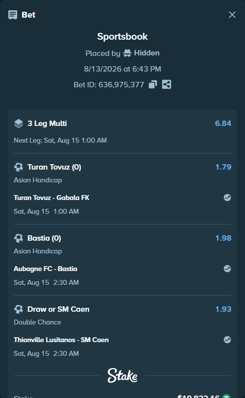 stakehighroller's tweet photo. Someone backed $19,842 across 3 legs. Payout $135,725.

#PremierLeague https://t.co/vrqFQe7myA