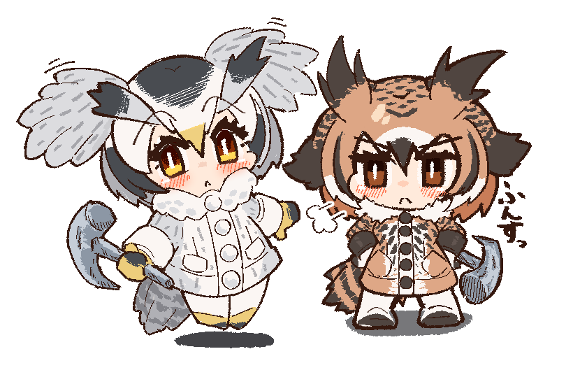 wonderful_waon's tweet photo. 🦉🦉 https://t.co/xrHRXQ5gIh