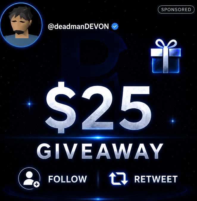 GiveawayPrizo's tweet photo. $25.00 in 72 Hours🍀
to enter : 

🔷Follow  @deadmanDEVON 
🔷Retweet + Like
🔷Tag a friend https://t.co/5UTQuUD3ZF