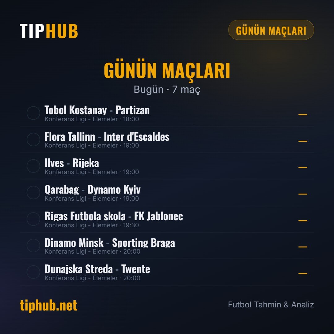 tiphubofficial's tweet photo. ⚽️Bugünün maç listesi çıktı

 Analizlerimiz sitede, kaçırma  

#maçtahmini #TipHub https://t.co/uWM2lm4iDC