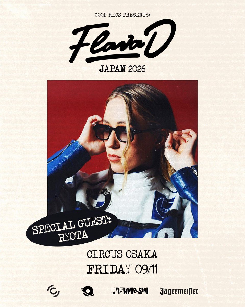 Cooopahtroopa's tweet photo. Coop Recsの新しいショーが決定！！

今年9月 @FlavaD を再び日本に迎え、@CIRCUSTOKYO と @CIRCUSOSAKA で2公演を開催できることをとても嬉しく思いま

大阪公演では、MISH MASHとのコラボレーションで、スペシャルゲストに @ryota__dj を迎えます！

東京公演では WARRIOR とタッグを組んで、さらにエネルギー全開の一夜にします！

Tokyo - https://t.co/6dGVF1e59T

Osaka - https://t.co/6a1Q5lz71q

数量限定の早割チケットがただいま販売中！！

会場で会いましょう！！