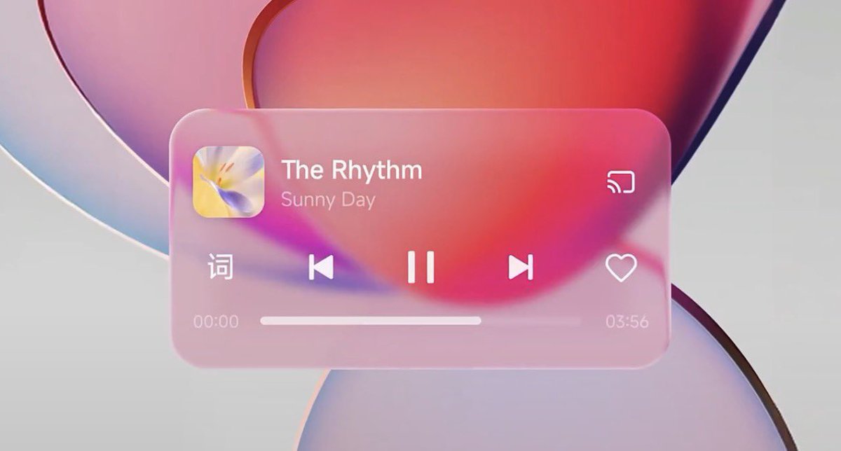 Cartidise's tweet photo. even Liquid Glass can’t save the ugly ass HyperOS media player https://t.co/5vnPDAlk2y