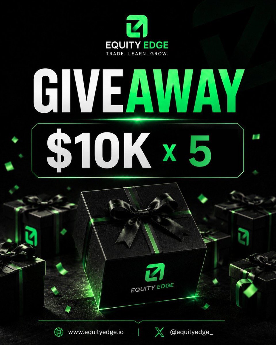 12th_St_'s tweet photo. 🎁 $50,000 Equity Edge Account Giveaway! 🚨
Equity Edge is running some CRAZY discounts right now 👀
Check the quoted post 👇
How to enter:
1️⃣ Follow @Danieltrades @berkayglife @EquityEdgeUK & @12th_St_ 
2️⃣ Like & Retweet this post
3️⃣ Like & Retweet the quoted post
4️⃣ Pick a number 1–100 🎯
⏳ 72 HOURS

Your number could be the one👀