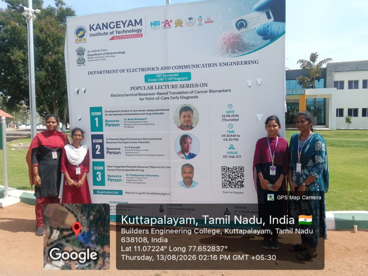 mpnmjec's tweet photo. Our students participated in a one-day seminar at Kangeyam Institute College. 

Participants: K.T. Dharshini, S. Deepadharshini, P. Sowmiya, D. Mahalakshmi

#KangeyamInstitute #StudentDevelopment #TechnicalSeminar #LearningOpportunity #CollegeActivities https://t.co/2E0fwsYtqj