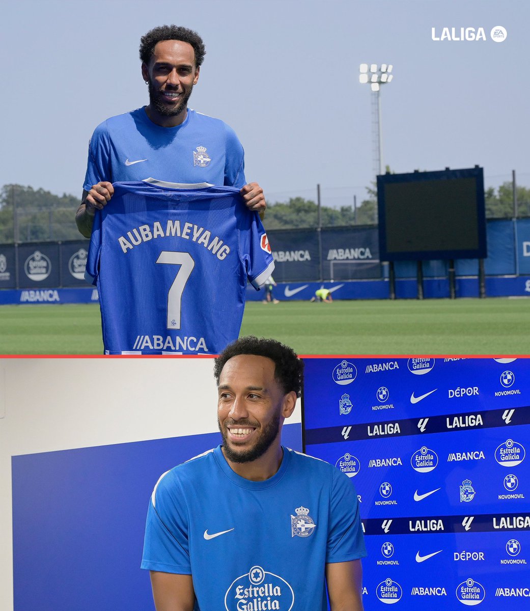 Auba, Bienvenue en LALIGA. 🦁🔥...