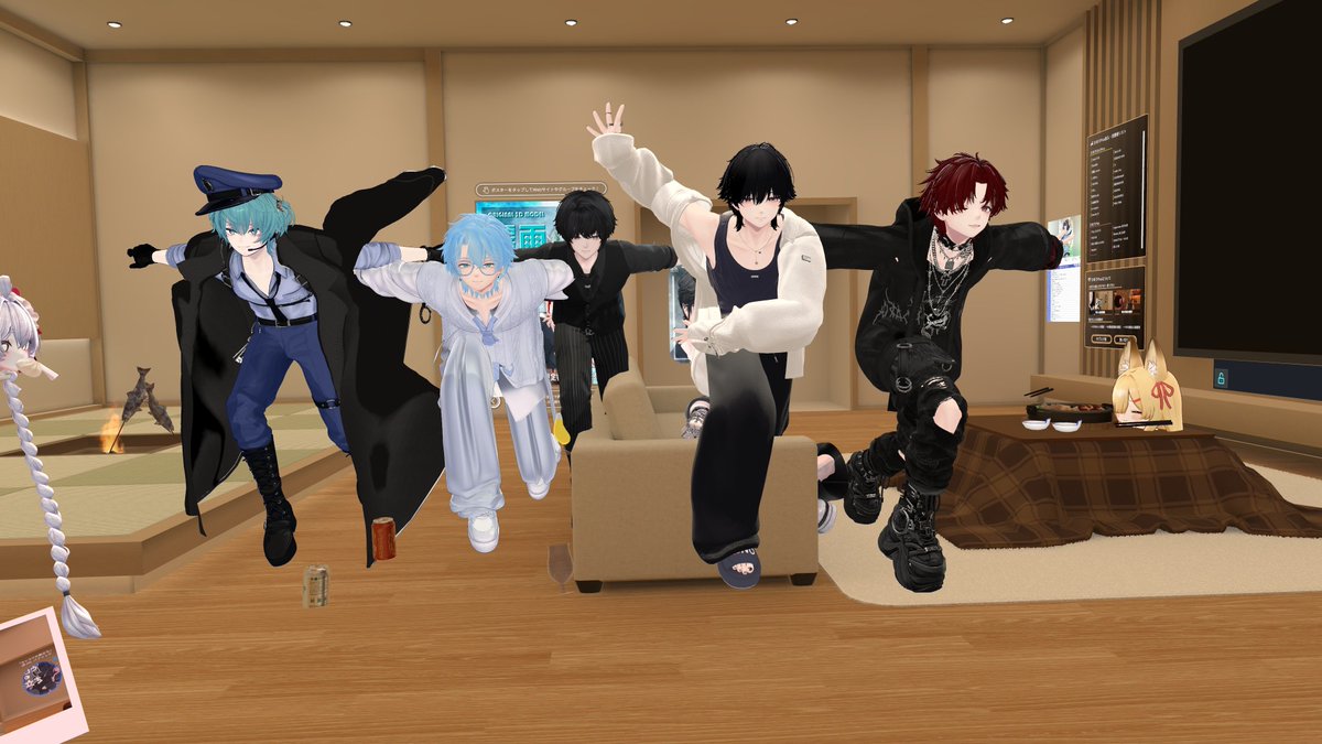 ayatoxo_vr's tweet photo. ひまり旅館 狛乃部屋 忍者走り足上げ部 https://t.co/HjxJiA3Nby