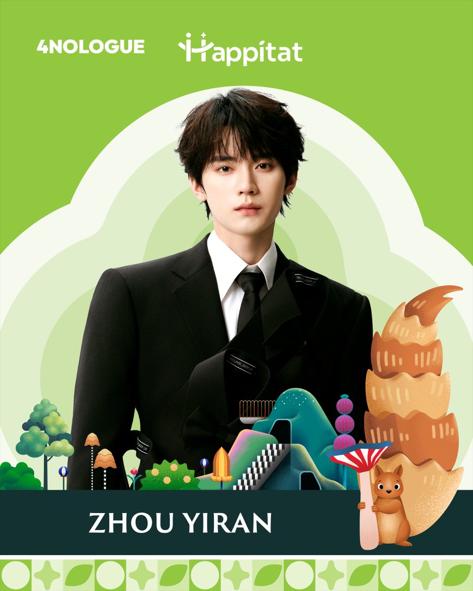 4NOLOGUE's tweet photo. Welcome, Zhou Yiran to Thailand!

21 AUG 2026
Happitat Thailand

Stay tuned.

#HappitatxZhouYiran
#Happitat 
#TheGrandCelebrationOfHappitat
#4NOLOGUE
#ForPeopleForCulture https://t.co/UtAkCnMi5M