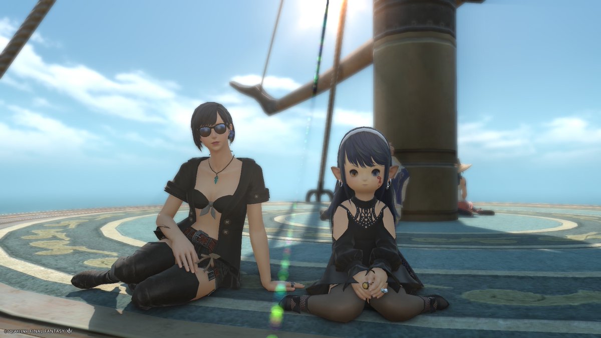 l_zvkc's tweet photo. 紅蓮祭！！！Xionちゃんは
てっぺんしっかり登って偉い🦊
#ff14 https://t.co/nBhSlQrSrR