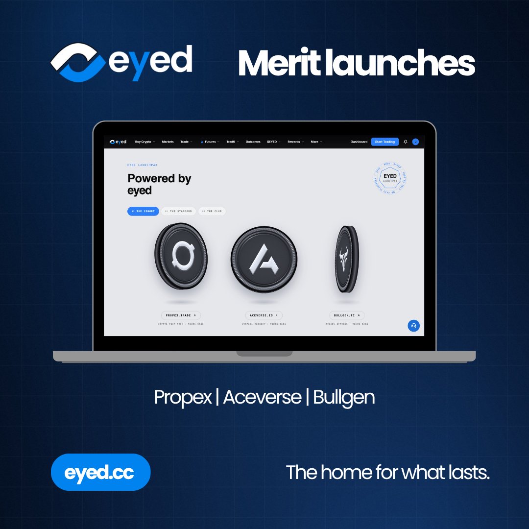 EyedTrade's tweet photo. Trade what lasts.

Crypto, stocks, commodities, indices, pre-IPO, forex, outcomes and merit-based launches.

→ https://t.co/kGgo3BkNV3 https://t.co/si7gedQGcw