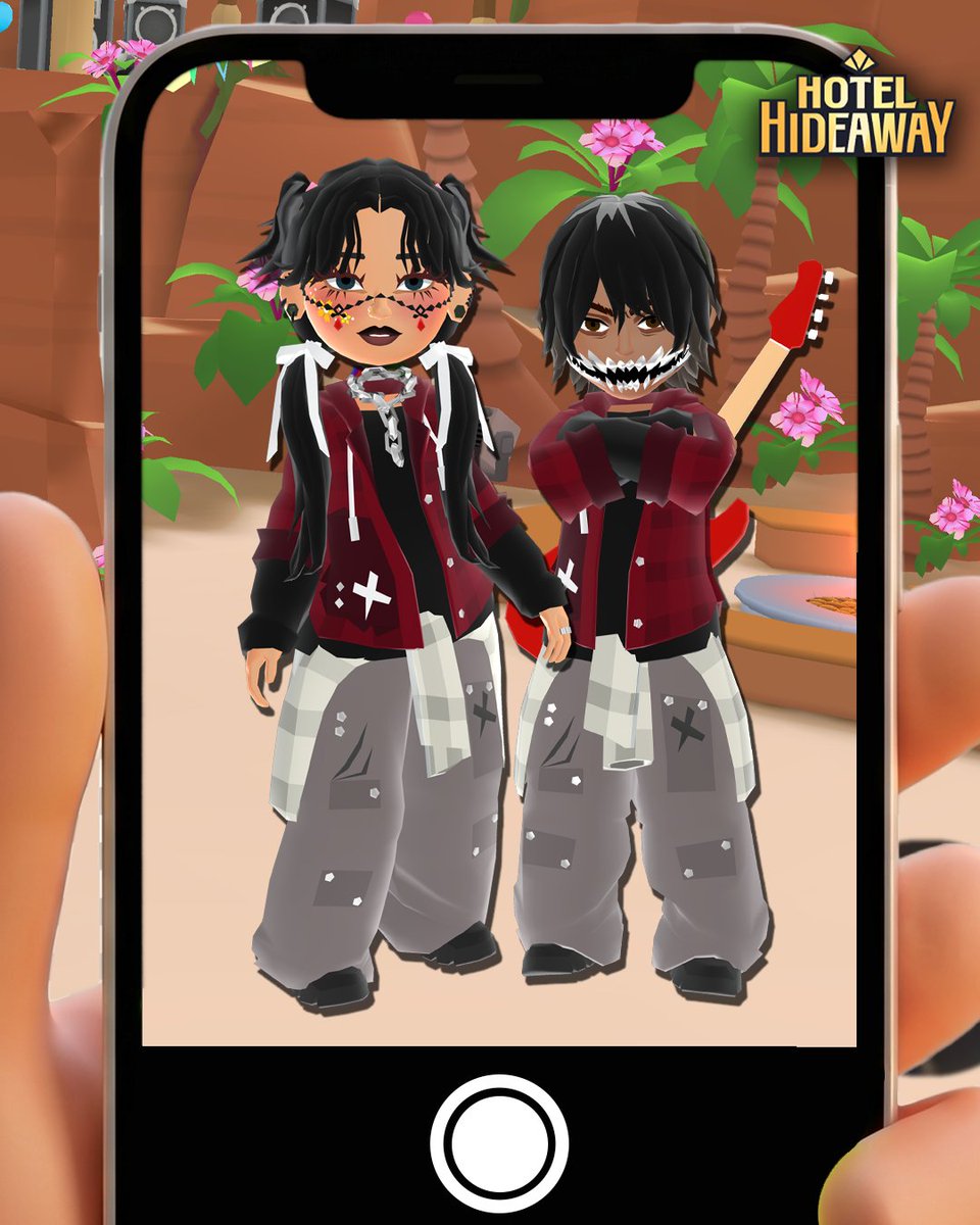HotelHideaway's tweet photo. Spin 2 Win and Recycler Rampage 🛍

Taking OOTD pics at the beach is a vibe 🤳📸
Even in these outfits 🖤⛓ https://t.co/LFfTcyfNDd