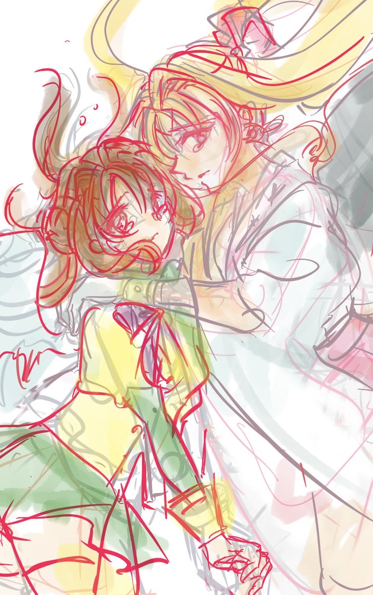 gzi6g7k2zU29555's tweet photo. もう大丈夫だよ。

#神風怪盗ジャンヌ
#ファンアート https://t.co/2vvnf4Azsl