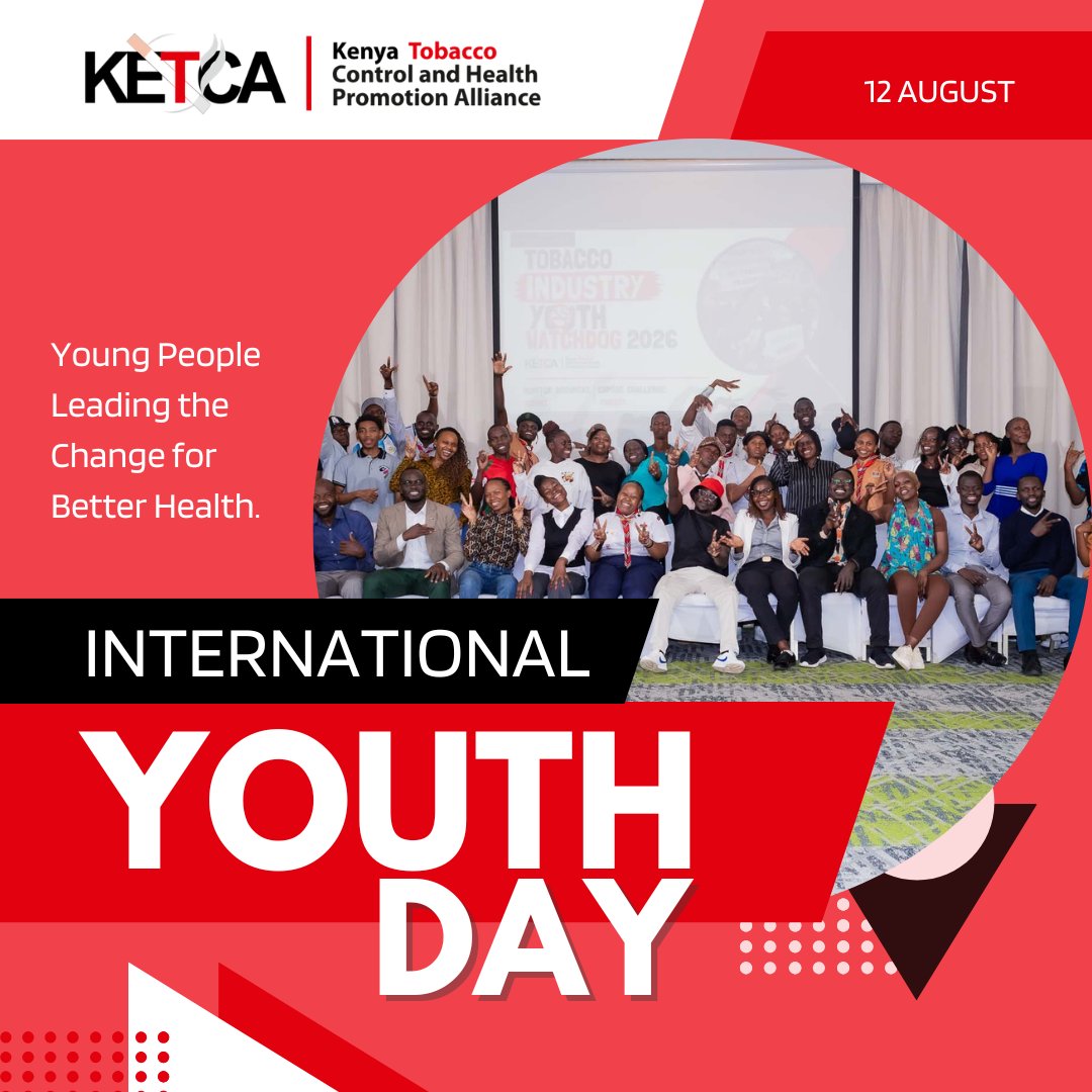 KETCA254's tweet photo. Youth are the cornerstone of Kenya’s future. That’s why we keep the youth agenda at the heart of our engagements, creating space for young people to lead, advocate, innovate and shape public health decisions. Happy International Youth Day!
#YouthInPublicHealth https://t.co/tkXXMBA89H
