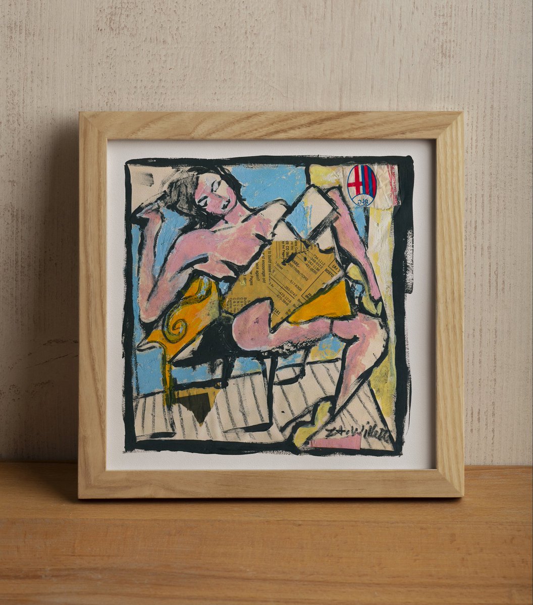 lawillette's tweet photo. Untitled #824
1986
Mixed-media on paper
20×20cm

This work features a fragment of an original 1980s sugar packet from Bar Otello, historic hangout spot for @Bolognafc1909 supporters 🔴🔵

Get your framed #ArtPrint at https://t.co/2DFmELJe9U

👉 https://t.co/wljnURx1y1

#BolognaFC https://t.co/xQ2wTRiSOZ