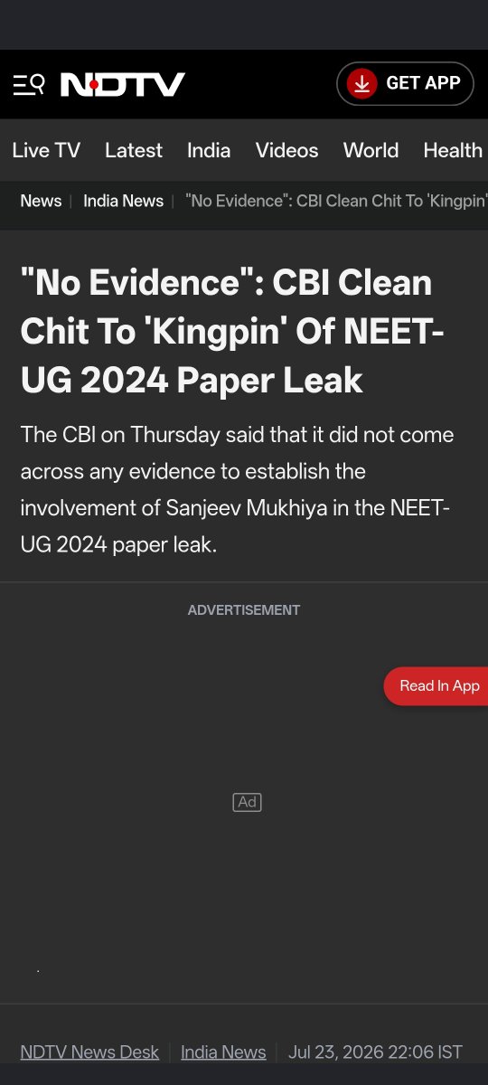 anonymous_twx's tweet photo. @AasmiAdhik24797 @TelanganaKisan @SukantiBha40824 @SauravDassss @PuducheryPolice "Culprit caught" The biggest joke. From my side, fuck congress and fuck rahul gandhi. Iam not a blind supporter of anyone. If paper is leaked I will support students and protesters. https://t.co/5oejryyTSy