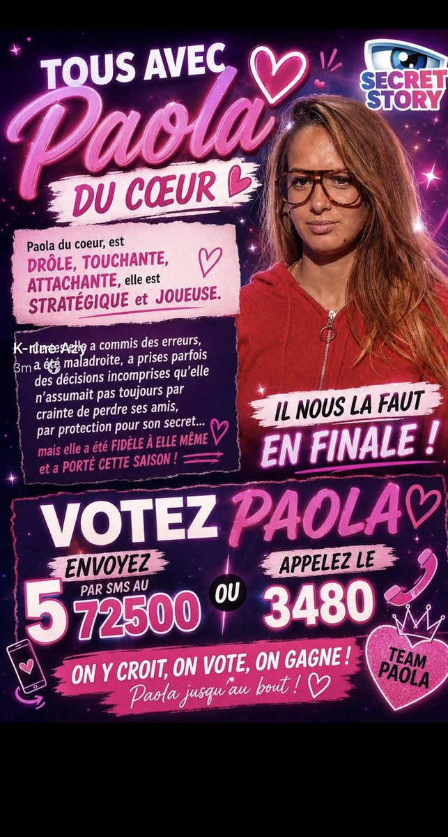 krineSole's tweet photo. @aurora_especial @alyah_xa Votez pour la plus drôle attachante sensible adorable et joueuse de la saison 14 5555555 https://t.co/0Yc9kE0veB