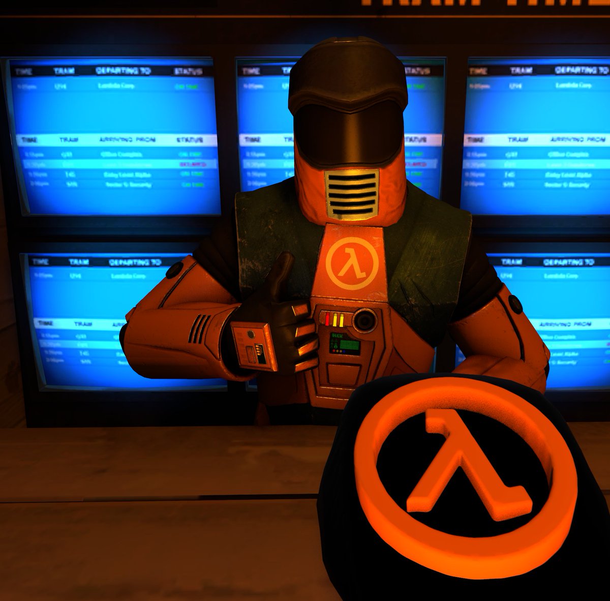 vsevolgor's tweet photo. They give me a choice:
Good memory or cake with a lambda sight
I can't remember what i pick)
//// #sfm #poster #halflife https://t.co/XGkTflJ1bQ