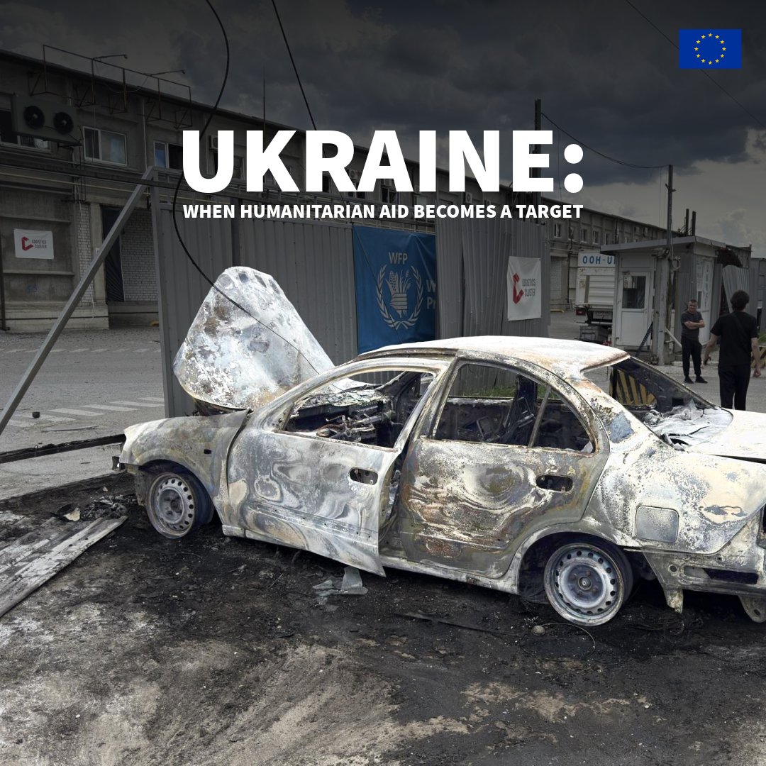 eu_echo's tweet photo. Behind every warehouse, every convoy, every delivery are people who choose to show up.

This year, dozens of these lifelines were destroyed across Ukraine. And still, they keep going.

The EU stands with every humanitarian worker who refuses to stop. 🇪🇺

🔗https://t.co/aVmVVgze2D https://t.co/Gfzs4MVbag