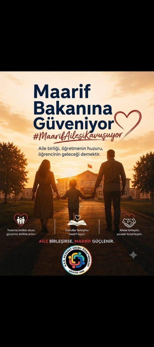 SahiEddar's tweet photo. @Fatihhsahin34 @Yusuf__Tekin @tcmeb @EgitimBirSen @turkegitimsen @aliyalcin @TalipGeylan06 @cftcblnt Sayın Bakanım @Yusuf__Tekin, Aile Yılı’na yakışan en güzel müjde ailelerin kavuşması olsun. Maarif Ailesi olarak il emri talebimizi saygıyla arz ediyoruz. @RTErdogan @YilmazzGuney @EmineErdogan #UmudumuzilEmri #MaarifAilesiMimariTekin https://t.co/94K7uiyteL