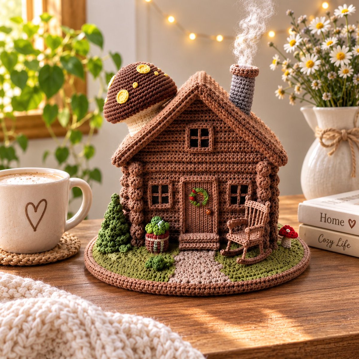YarnandYield's tweet photo. YarnandYield 🏡🧶

Create your own magical woodland cabin with this detailed House Crochet Pattern PDF! 🍄🌿

Perfect for cottagecore &amp; miniature décor lovers.

Pattern: https://t.co/yWtB8tdE8m

#CrochetPattern #CrochetHouse #YarnandYield #Cottagecore https://t.co/GA3i6afGeS