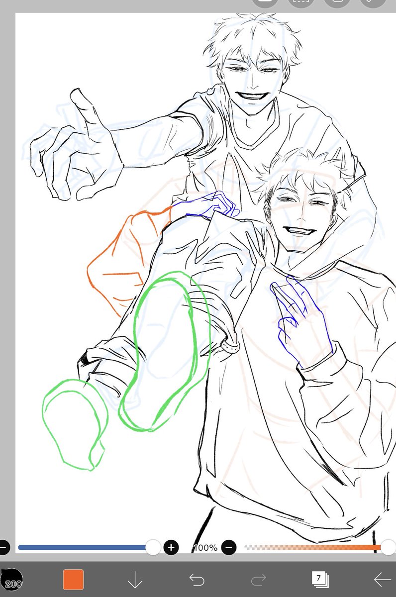 09x65's tweet photo. 楽しそうな諏訪と荒船wip https://t.co/x3R0IoGLyx