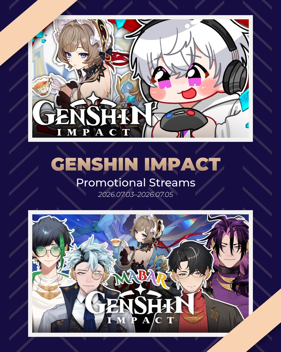 ArunikaVirtual's tweet photo. We collabed with WHIM Management as well as partnered with Mikazuki Arion &amp; PANDAVVA to promote Genshin Impact's latest updates to the Anime, Manga, and Games (AMG) audience just last July of this year!

Looking to do the same? DM us or email arunikavirtual@gmail.com https://t.co/TbuKoKkhWK