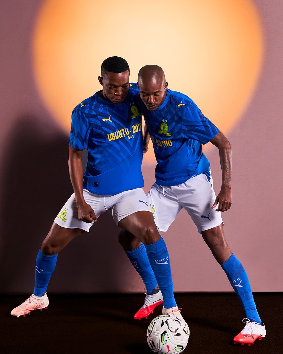 Masandawana's tweet photo. Away from home. Fueled by the sun. The Mamelodi Sundowns 2026/27 away Kit fueled by the sun is now available in store and online 📲 https://t.co/p7MiNSIth0
@SundownsLadies @PUMASouthAfrica 

#Sundowns #SundownsLadies
#PUMAxSundowns https://t.co/9TTtX67ZsV