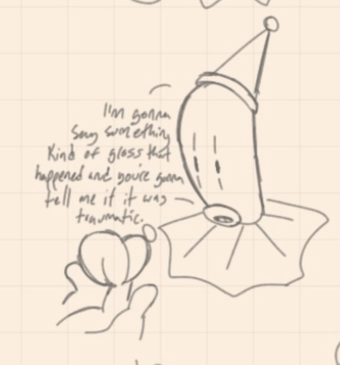 unchillfellas's tweet photo. kaufmo gets a balloon dog npc for his hallucinations but he confuses service and therapy animals so he mostly just talks to it. https://t.co/smvfFlcoqe