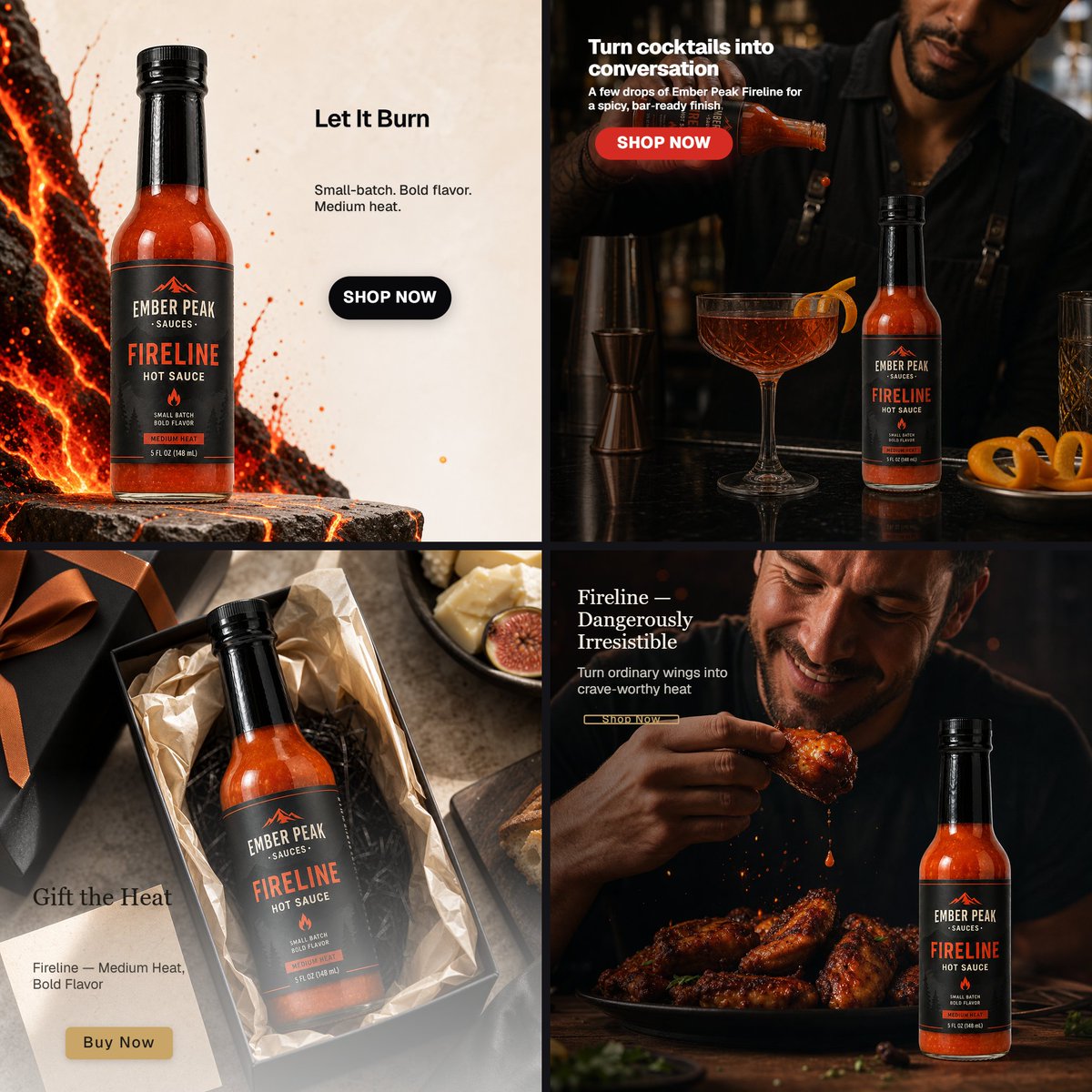 devmgr's tweet photo. I've recently launched AdBuzz, an AI-powered advertising service. It turns a single product image into complete ad concepts, letting you explore wildly different creative directions.

I've been putting it through its paces.

These four ads all started with the same single bottle photo.

Which one would you run?

https://t.co/1uF8XvN7eh

#AdBuzz