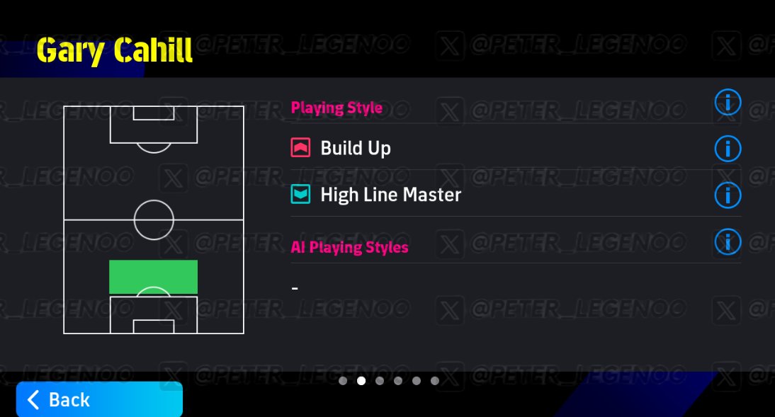 PETER_LEGENOO's tweet photo. Gary Cahill Detail Info

Build up
High Line Master

Shutdown+4

#efootball #efootball2027 https://t.co/PWe6qB1jWa