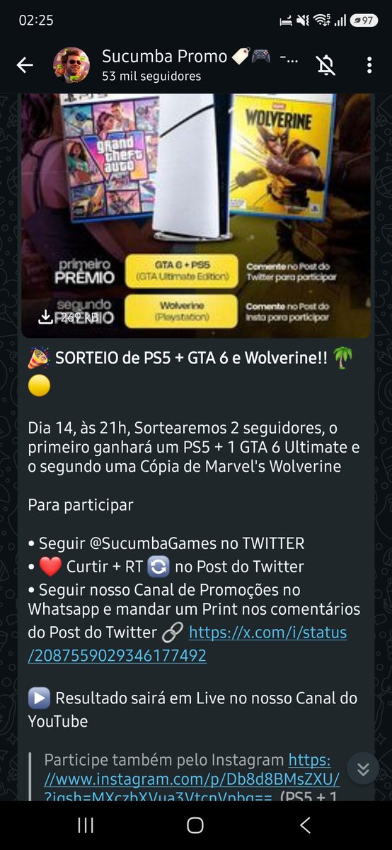 tinhaqueseraSam's tweet photo. @SucumbaGames Oi Deus sou eu denovo🥲 https://t.co/JOu5rbnSgH