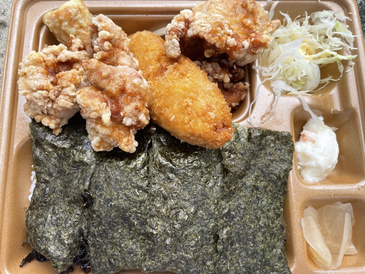 messiah_ken's tweet photo. 北湖の弁当も最後 https://t.co/JjytQpEzKW