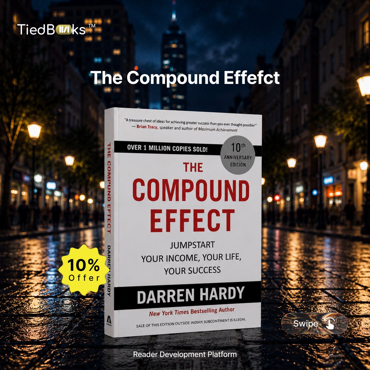 tiedbooks's tweet photo. The Compound Effect — Darren Hardy

📚 Rent now at TiedBooks.
🎉 10% OFF on sales!
👉 https://t.co/pxqL8iYF8l

#TiedBooks #TheCompoundEffect #DarrenHardy #bookseller #SelfHelpBooks https://t.co/yIEPAjWWJG