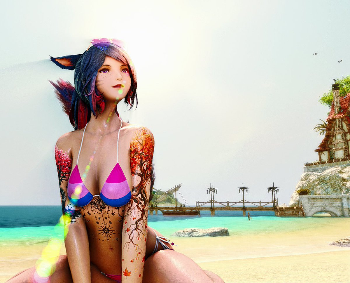 Aiofethebard's tweet photo. Summer is here ~
.
.
.
#gpose #gposer #aiofe #ffxivgpose https://t.co/0cqq6Uhobb