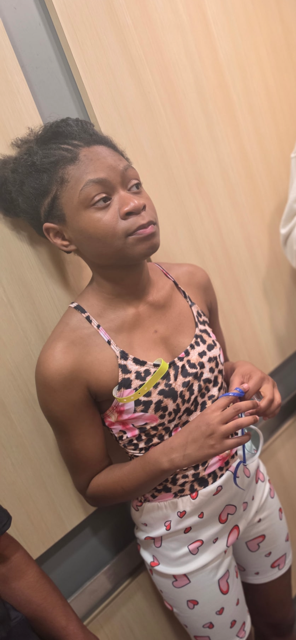 CSPDPIO's tweet photo. Community Notification: Missing At-Risk Juvenile

CSPD is seeking assistance in locating 13-year-old Naomi Williams. Naomi was last seen on Wednesday, August 12, 2026, at approximately 3:28 p.m. after leaving her residence near the 6200 Block of Barnes Road. Naomi is a black female, approximately 5’1’’ tall, 110 lbs, and has black hair and brown eyes. Her hair is shoulder-length, typically pulled back.  She was last seen wearing a pink/red bonnet, a white T-shirt, jean shorts, and black and white low-top Vans shoes. 

If you see Naomi or know of her whereabouts, please call CSPD at 719-444-7000.