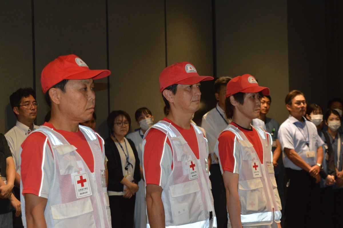 kochi_jrc's tweet photo. 日赤高知県支部日赤災害医療コーディネートチーム（第１班）が熊本県での活動を終えて、８月12日に無事帰着しました。今回の派遣では、氷川町で活動を行いました。
 　現地では、被災地全体の救護活動が円滑に進むよう、医療ニーズの把握や関係機関との連携、救護班活動の支援などを行いました。 https://t.co/cAnqUIfKxd