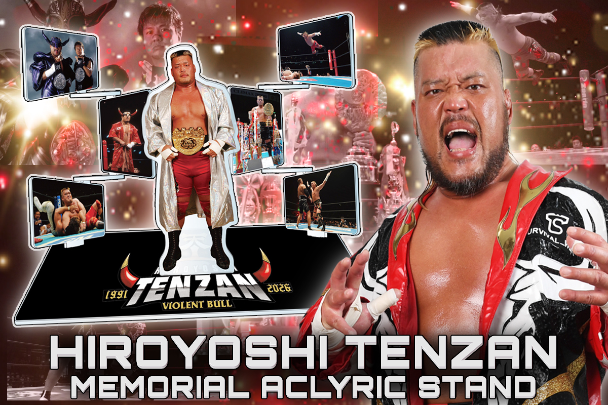 njpw1972's tweet photo. 懐かしのパープル天山が激熱🟣

現役生活35年の軌跡を、
立体的に表現した豪華アクスタ✨

歴代の名場面での背景を、
奥行きのある構成で激闘史を表現🐃

背景はあえて白版を引かず、
透け感のある特別仕様⚡️

『天山広吉 場面写アクスタ ～時空～』
https://t.co/dBvFDAuhNJ

#天山引退 #njpwshop https://t.co/MGCzlWaYHp