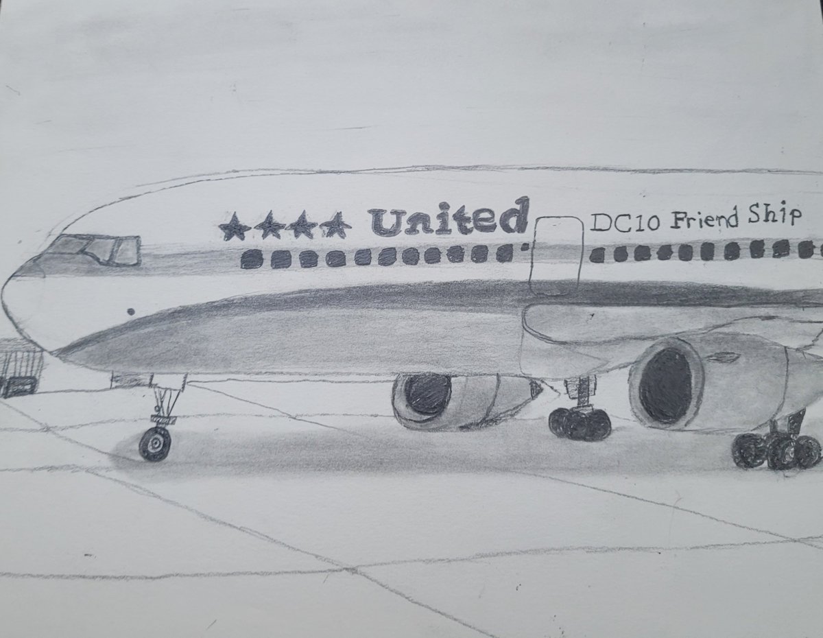 Jraco16's tweet photo. DC-10 with the old livery United Airlines https://t.co/4Owh0DATA5