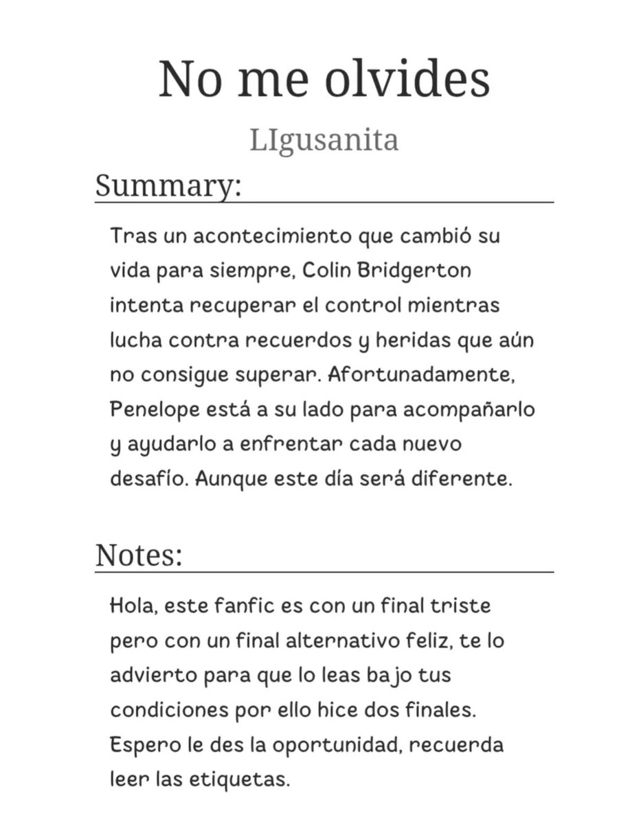 Lu_antmon's tweet photo. 💙💛No me olvides🥀

Este es un one - shot, con un final alternativo, del libro "Colin &amp; Penelope: Colección de Historias Cortas" en Wattpad y Ao3 📚 

https://t.co/LYlA1OMYV4

#polin #fanfic #colinbridgerton #penelopefeatherington #bridgerton 

https://t.co/tGxrU5MSWJ https://t.co/XcXzLD14kX