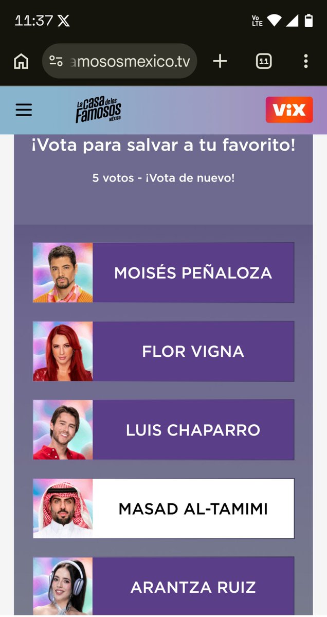 HayraCarcamo's tweet photo. Todos mis votos 🦁✨🍃 https://t.co/Mmic51dk5A