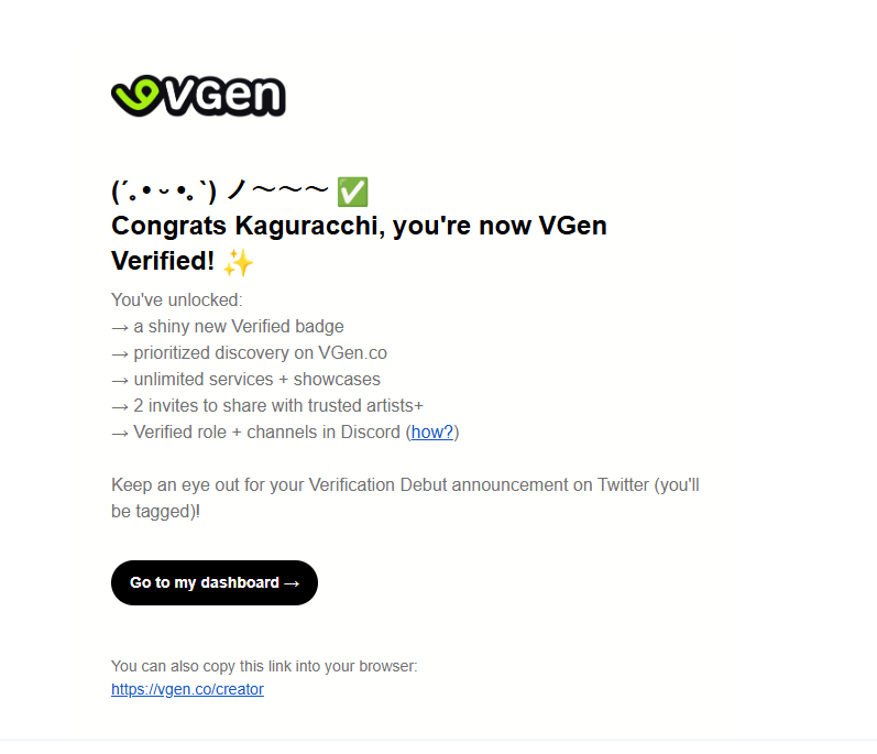 Kaguracchi77's tweet photo. Finally! Takes ages but I'm Verified now Lezgooo! I already given one code on my friend. But I' still have one code to share. IG I'll pick one just send your artwork, like and RT this post. Wish you luck
Deadline: End of August
#Vgen #VgenCode #VGenCodeGiveAway #artmoots https://t.co/YGcKavRHpn