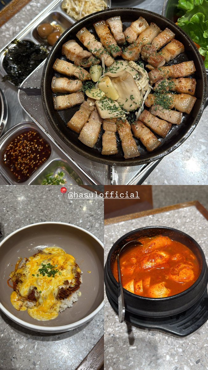mintitapop's tweet photo. ตอนแรกคิดว่าจะเฉยๆ แต่พอไปกินละเข้าใจเลยทำไมคนเยอะ คือ อร่อยจริงๆและราคาถูกอะ สั่ง 3 อย่าง 6-7 ร้อยมั้ง กิน 2 คน กินมา 2 รอบละ https://t.co/Heh8UpDhbe