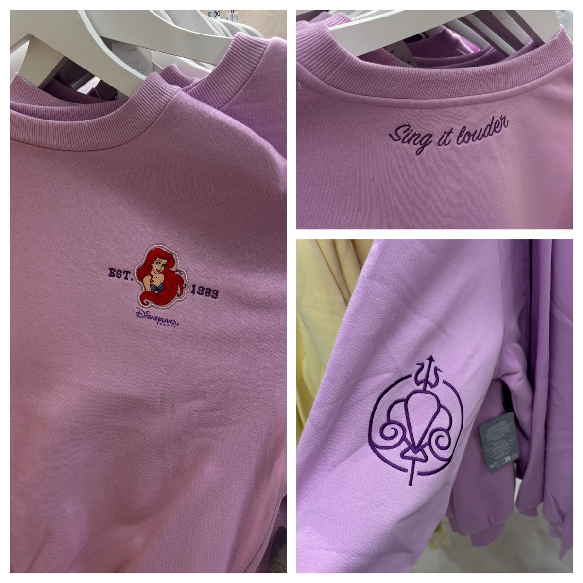 Cave0fWonders's tweet photo. ✨ 🛍️ Sweat-shirts : Princesses Disney - 56€ l’unité - Disney Style ✨

#disneylandparis https://t.co/U9tvIVQrtr