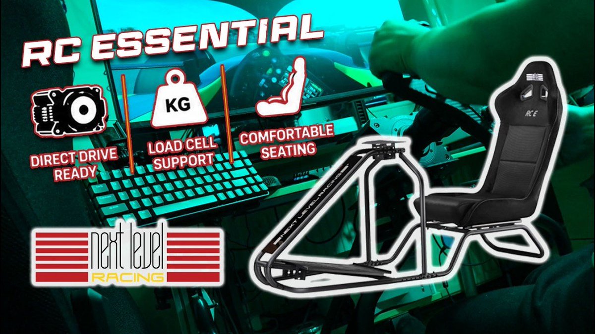 CornerSim's tweet photo. Next Level Racing RC ESSENTIAL Review – Can It Handle a Direct Drive? #NextLevelRacing #SimRacing #SimRacingCockpit #RCEssential #SimRig
https://t.co/2lRp3PIf2f https://t.co/vQ1cS0qzDh