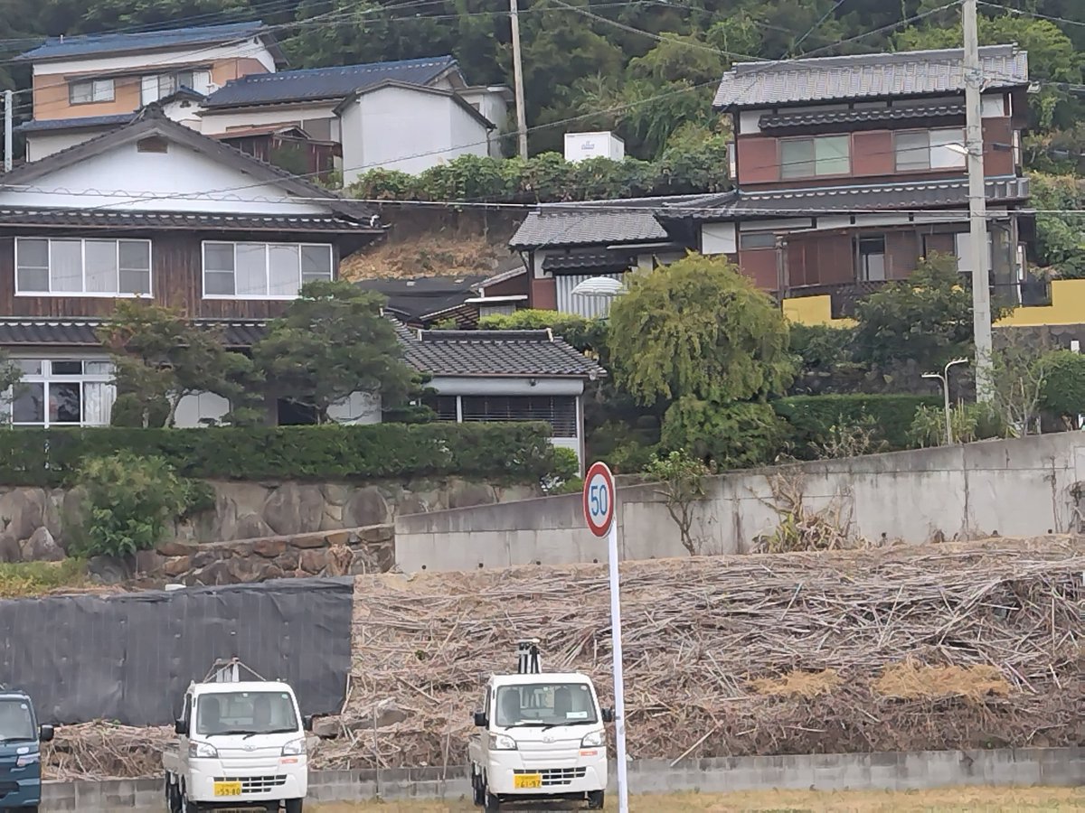 Take226kage's tweet photo. セブン佐志浜店から
手前がすごく呼子線予定地に見えるけど違うのか？
知っている方いたら教えてください！！ https://t.co/3cs7eXUGJx