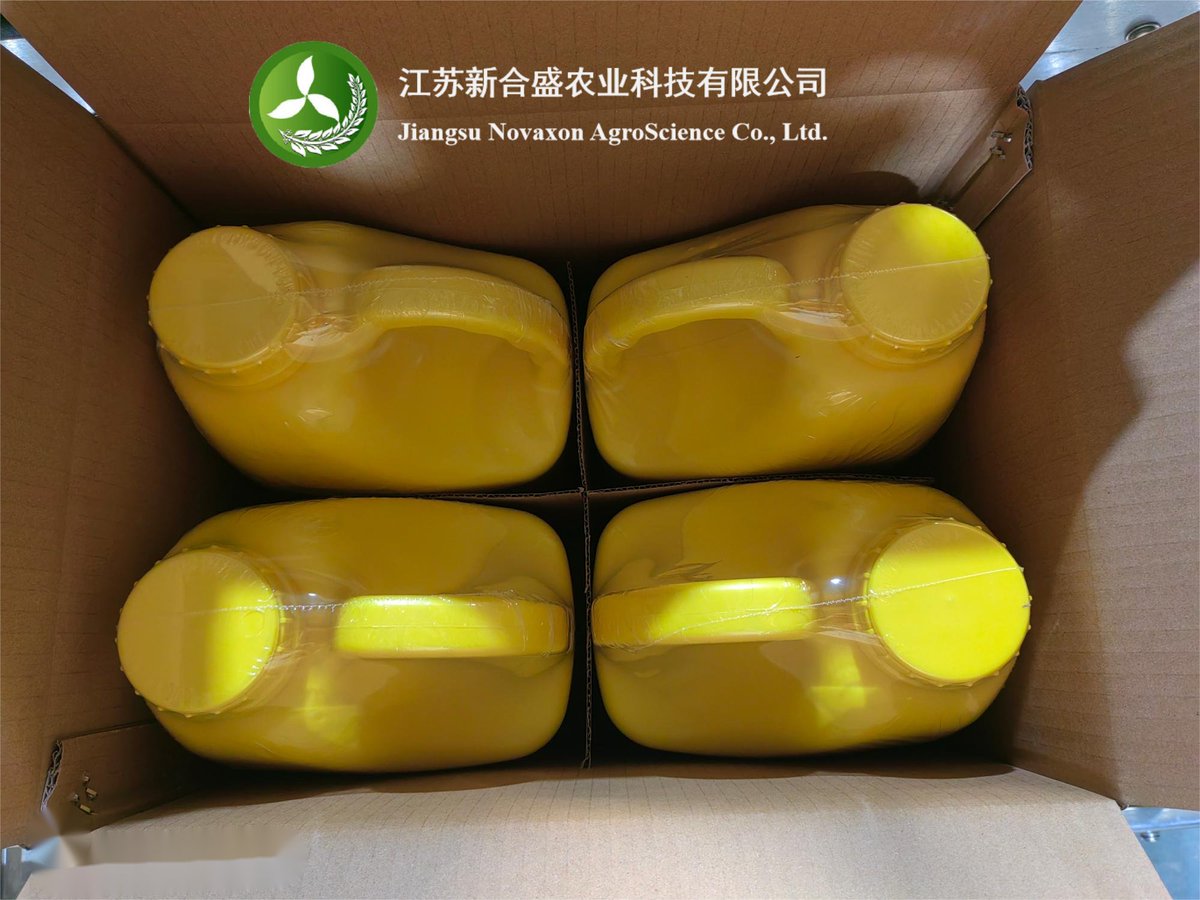 NovaxonAgro's tweet photo. 【NovaxonAgro·Product】
· Customization 🌿
Herbicide SC
600g/L Aclonifen SC
Packed in 5L drums.
Destination: East Africa (Kenya)
Please feel free to contact us if you you have any requirements.
#pesticides #agroscience #agriculture #foreigntrade #factory #Novaxonagro https://t.co/sqMmCqOwvU