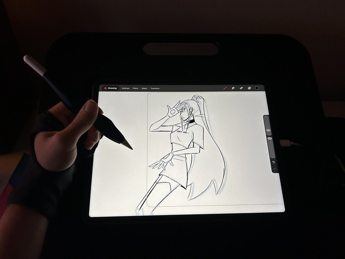 ABaldy64's tweet photo. I’m a lefty animator https://t.co/K931gYKsqV