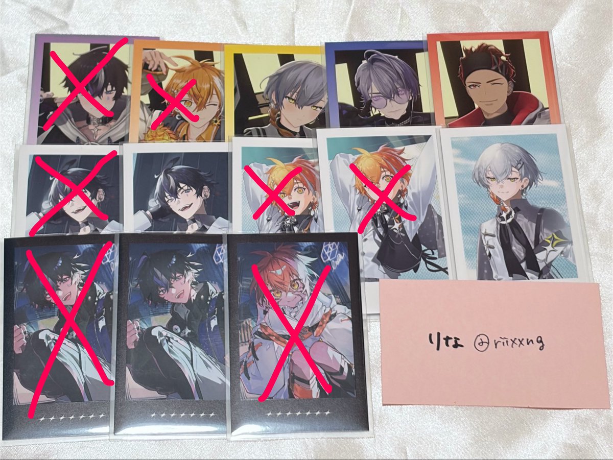 riixxng's tweet photo. 【交換】FouRTe Project ALL IN チェキ風カード

譲:💜💛💙❤️

求:同異種🩷(ALLINアルバム通常盤トレカ優先)

郵送での交換
検索からでもお声かけください💭 https://t.co/VJduYwgs4c